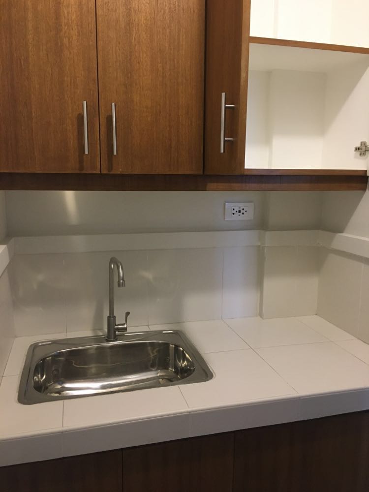 Kitchen sink and cabinets